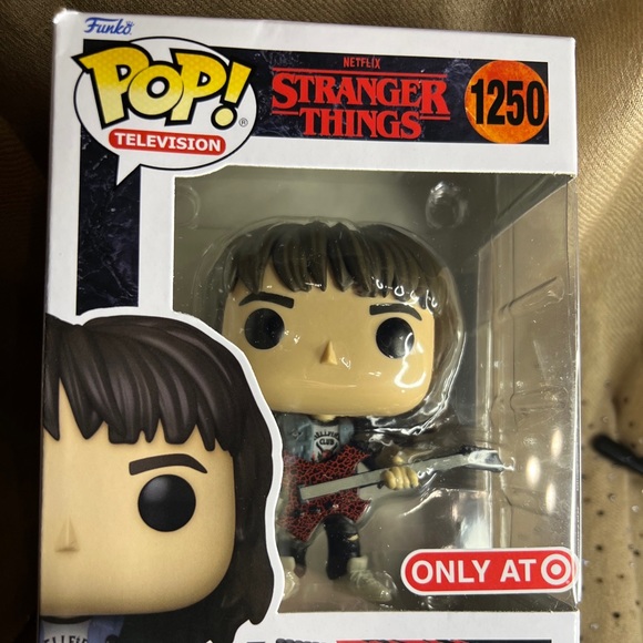 Pop! Funko Eddie Stranger Things 1250 Target exclusive rare